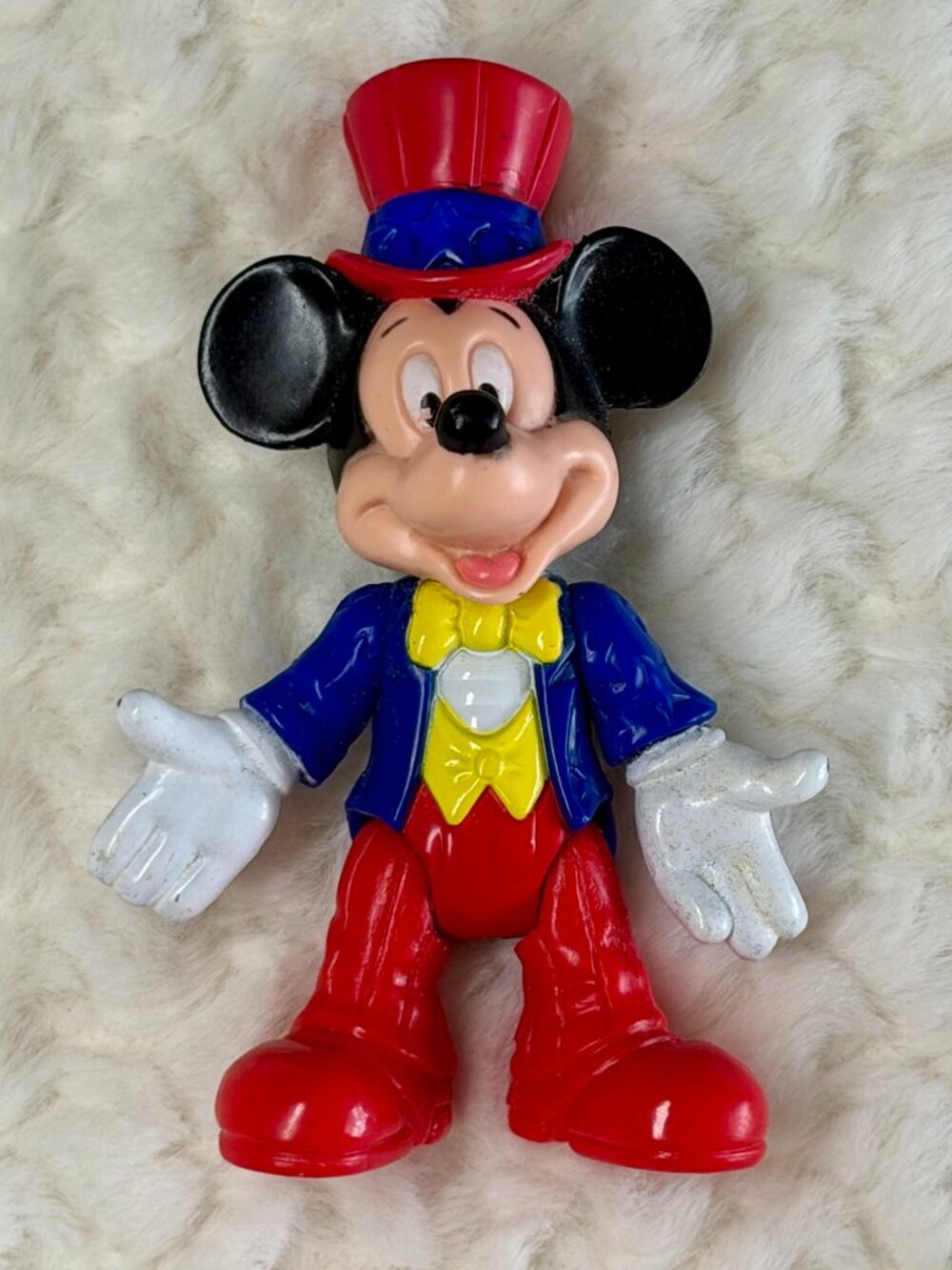 Vintage 1993 McDonalds Disney Epcot Center Mickey Mouse Toy- American Adventure